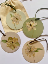 Wooden Pressed Flower Ornament
